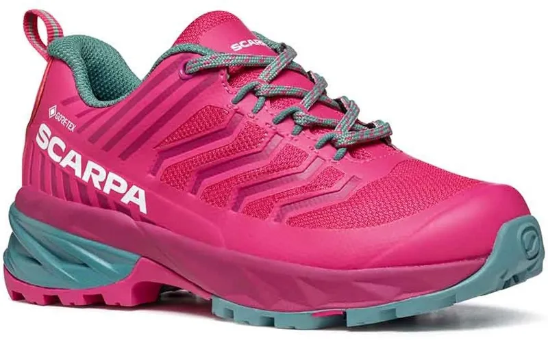 Scarpa Rush Kids GTX Shoes - Fuxia-Lagoon